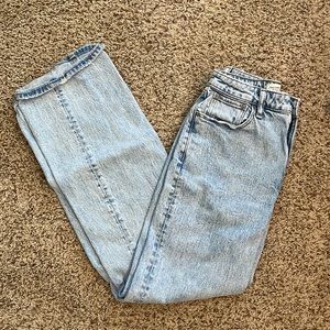 Abercrombie & Fitch 90’s Relaxed Jean High Rise Curve Love Size 25